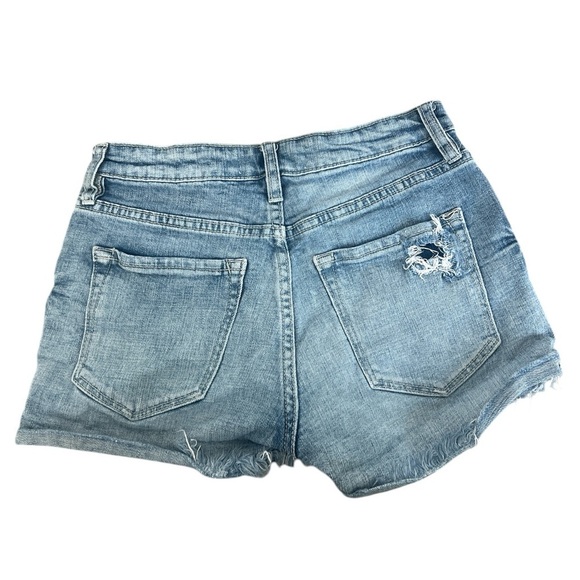 Kancan Denim Distressed Women's Shorts Size 5/26 - Picture 4 of 4